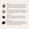 Max EMF Protection Bracelet w/ gold beads - Image 4