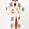Boho Kimono-Cotton Kimono-Bohemian Kaftan-Cotton Robe