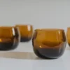 Moroccan Stemless Goblet - Amber - Image 6