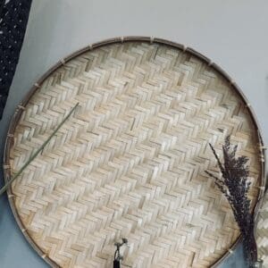 Wicker Circle Tray - lg