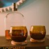 Moroccan Stemless Goblet - Amber - Image 5