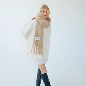 The Reykjavik Scarf | Pinecone Beige