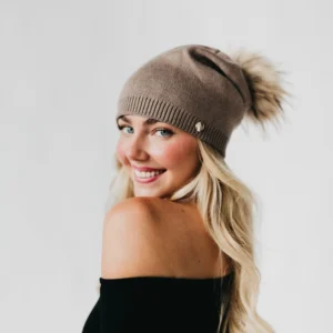 Fine Knit Slouchy Beanie
