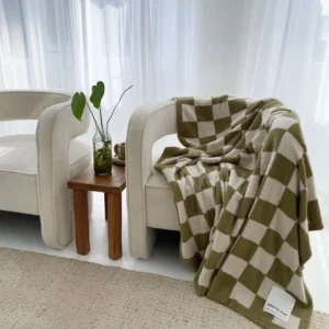 The Teddy Throw | Olive Check